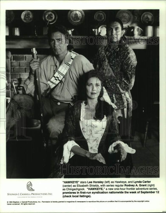 1994 Press Photo Main Cast of the Television Program "Hawkeye" - mjc34430 - Historic Images