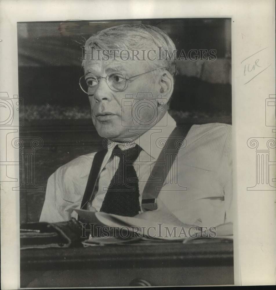 1974 Press Photo Actor Paul Muni in role in &quot;Inherit the Wind&quot; on Broadway - Historic Images