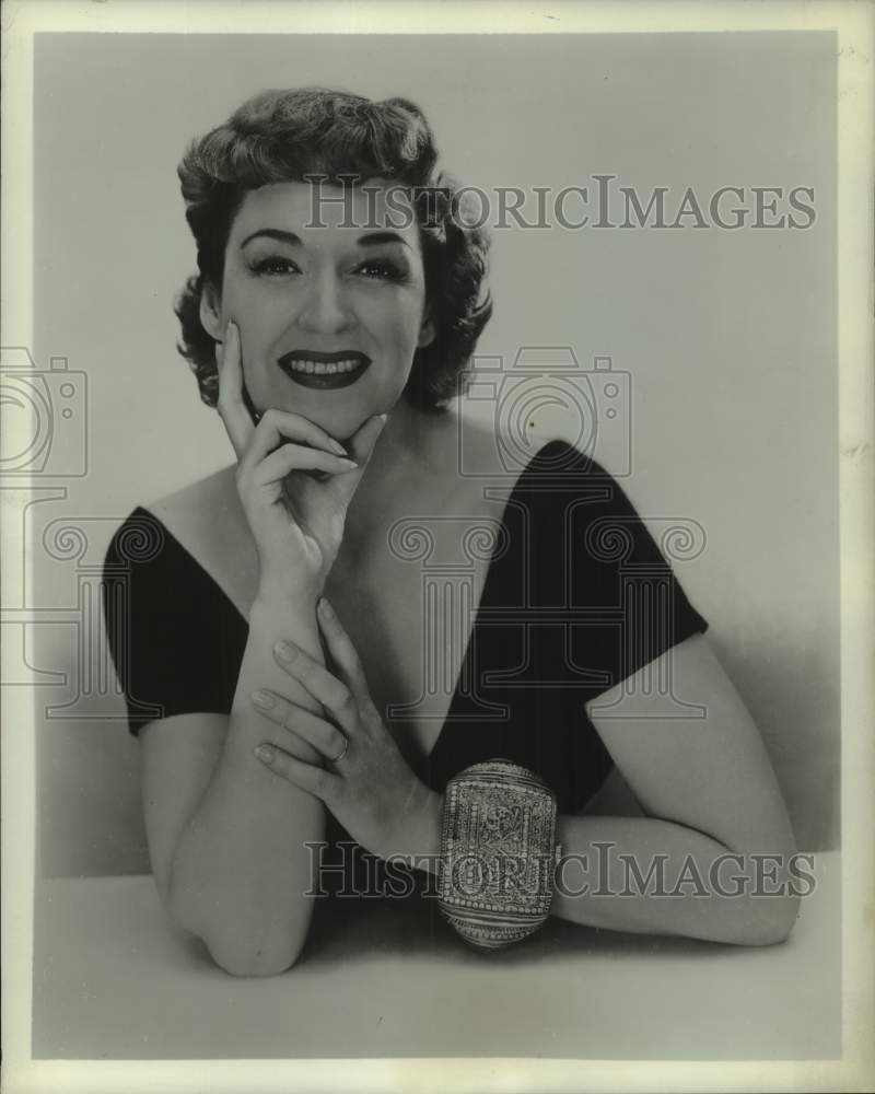 1957 Press Photo Actress Rise Stevens - mjc34835 - Historic Images