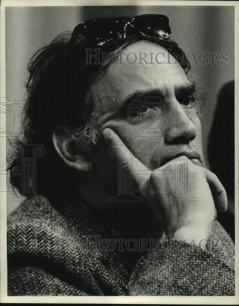 1970 Press Photo Attorney William Kunstler looking thoughtful - mjc34881 - Historic Images