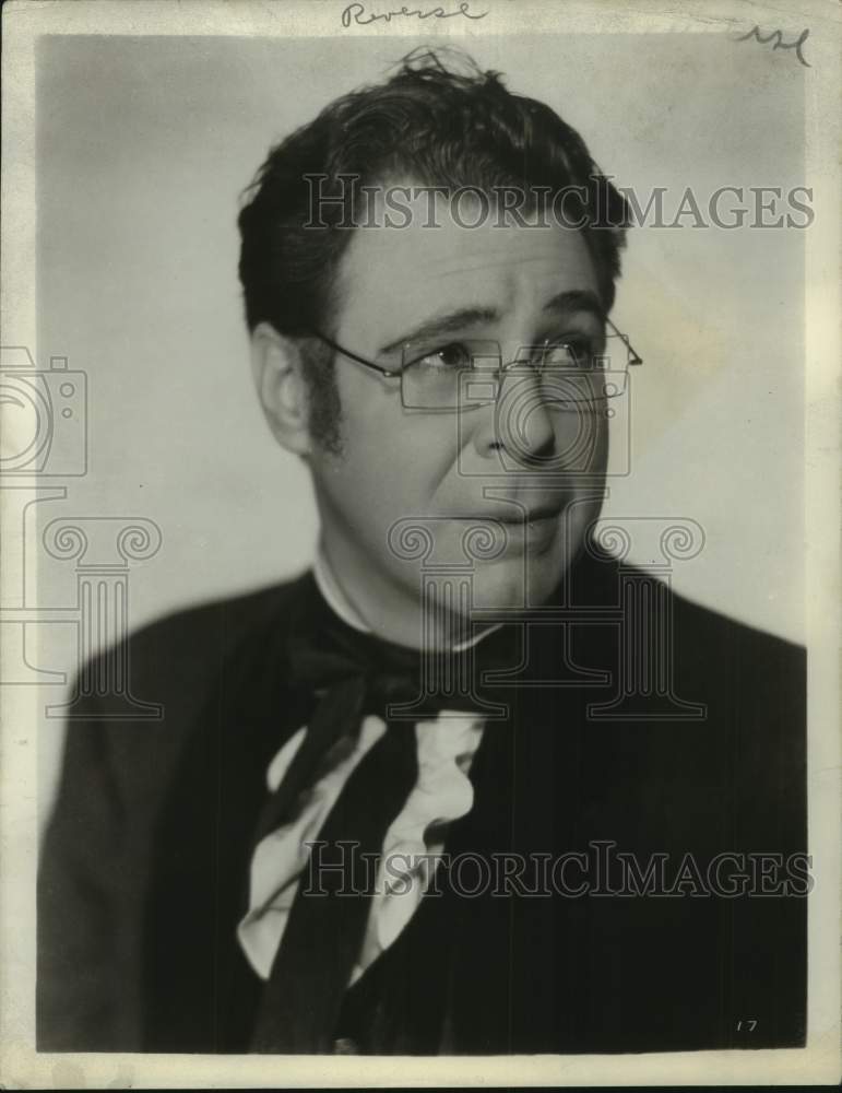 1948 Press Photo Everett Marshall as Franz Schubert in Blossom Time - mjc34897 - Historic Images