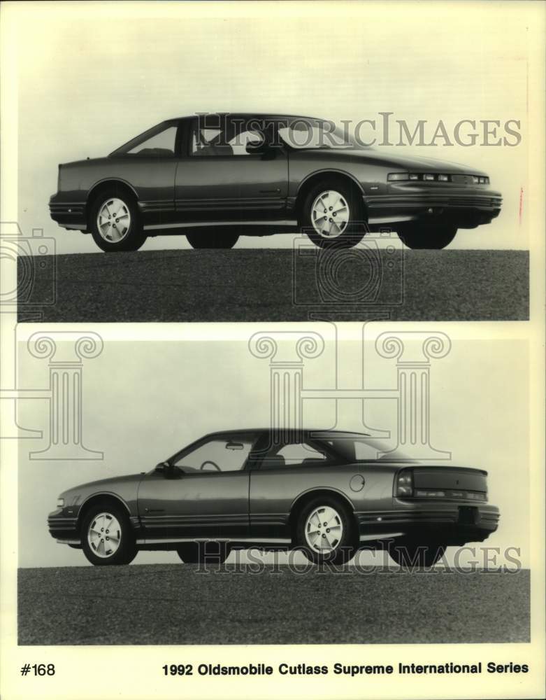 1992 Press Photo 1992 Oldsmobile Cutlass Supreme International Series - Historic Images