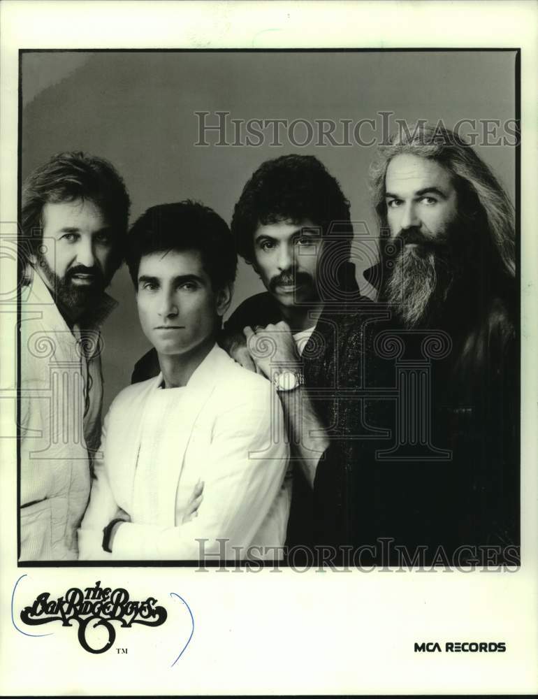 1986 Press Photo The Oak Ridge Boys band - Historic Images