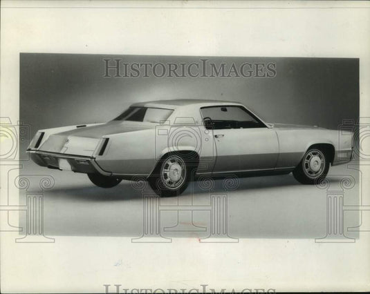 1967 Lines of Cadillac Eldorado express the car's luxury personality-Historic Images