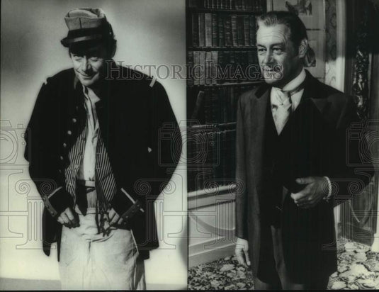 1968 Press Photo Actor Rex Harrison in character for "Flea in her Ear" - Historic Images
