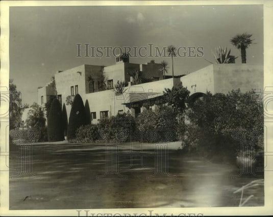 1932, President Hoover's Home atop San Juan Hill in California - Historic Images