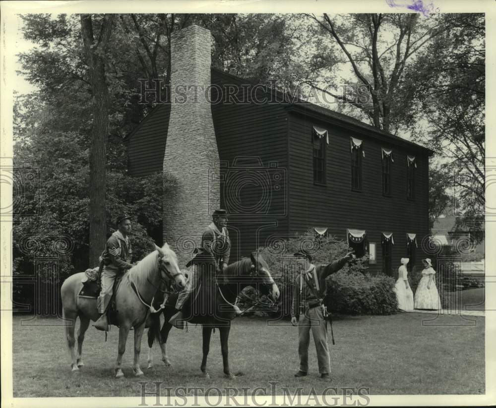 1987, Logan County Courthouse where Abraham Lincoln acquired nickname - Historic Images