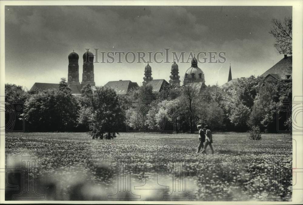 1989, 18th-Century English Garden in Munich, Germany - mjc35908 - Historic Images