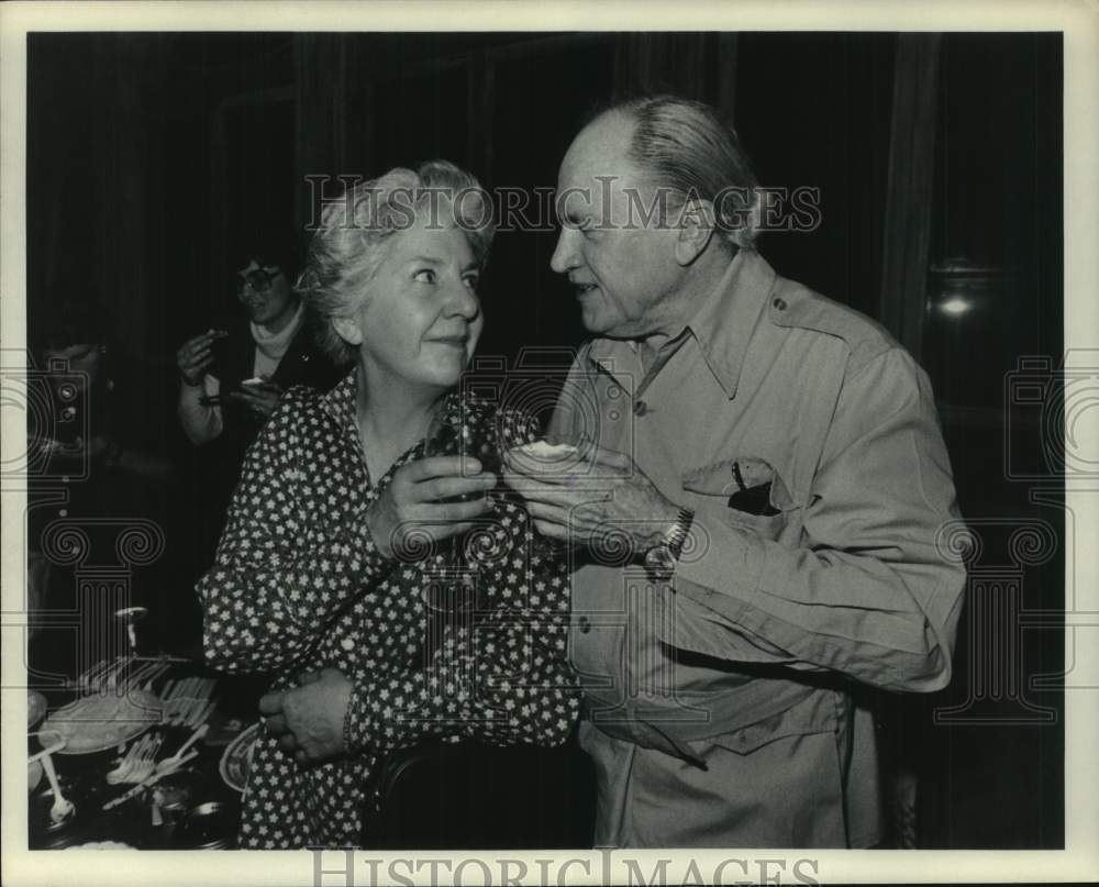 1979 Press Photo Maureen Stapleton and E.G. Marshall in The Gin Game, New York-Historic Images