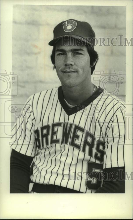 1982 Press Photo Milwaukee Brewers - Ned Yost, Baseball Player - mjc36175 - Historic Images