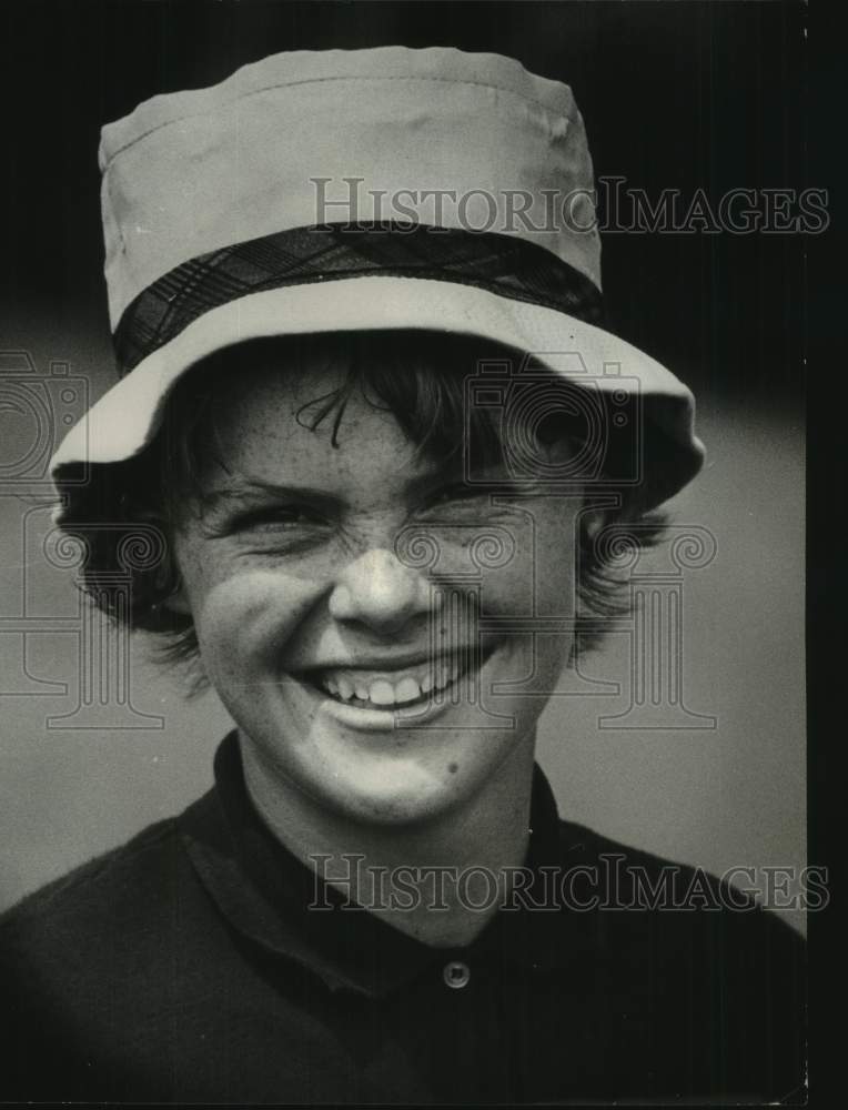 1964 Carol Sorensen, golfer from Racine, Wisconsin. - Historic Images