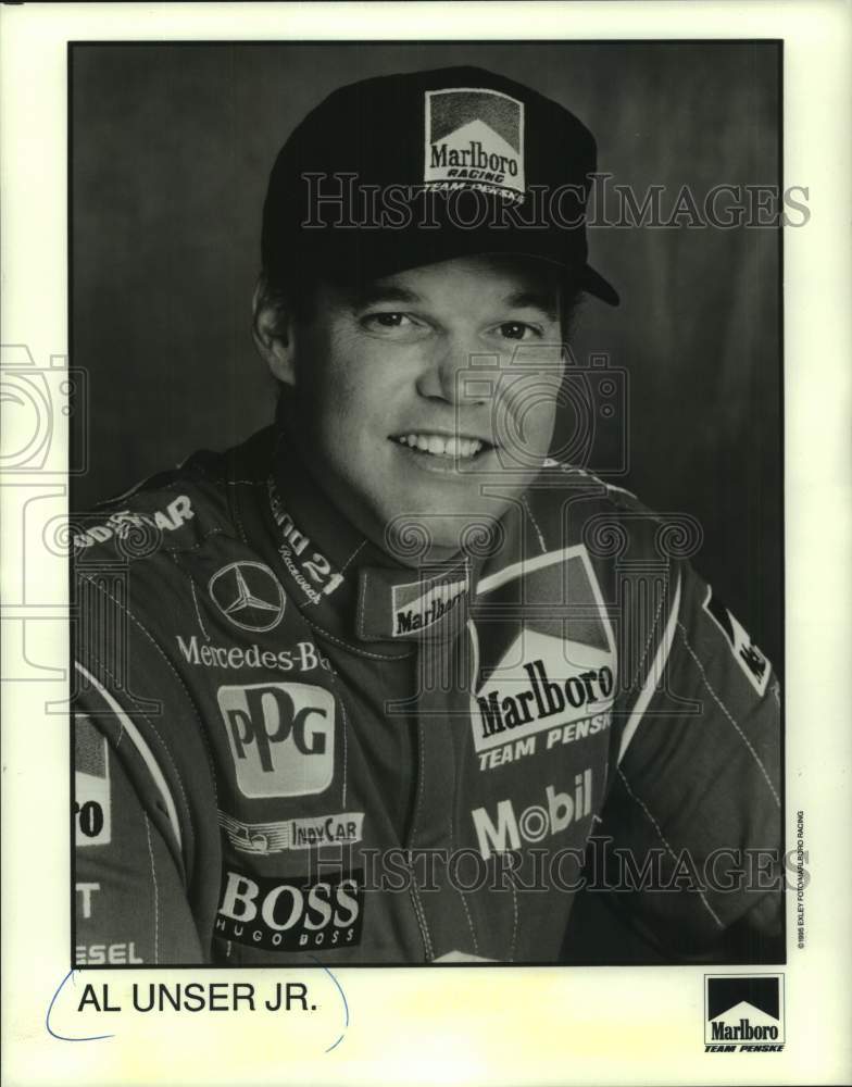 1996 Press Photo Al Unser Jr., race car driver. - mjc36258 - Historic Images