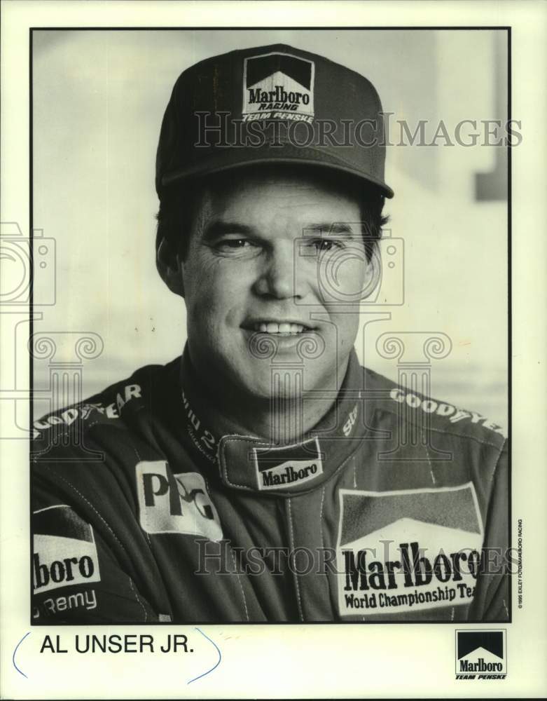 1995 Press Photo Al Unser Jr., race car driver. - mjc36259 - Historic Images