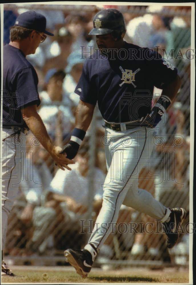 1994 Press Photo Baseball player Greg Vaughn - mjc36374 - Historic Images