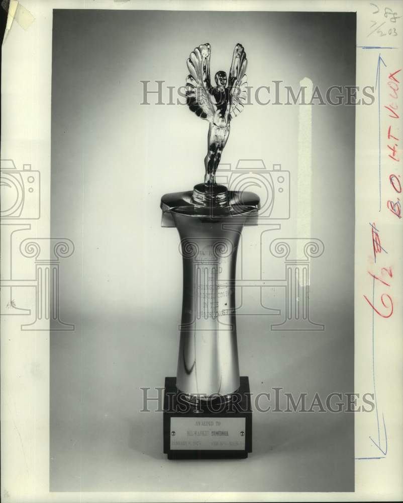 1976 Press Photo Milwaukee Sentinel Award Won by Patti Colla - mjc36406 - Historic Images