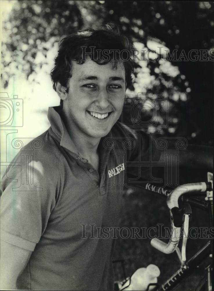 1983 Press Photo Roy Knickman to compete in Milwaukee Sentinel Cycling Classic - Historic Images