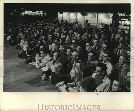 1964, Audience in Arena-Auditorium for Sentinel Sports & Boat Show - Historic Images