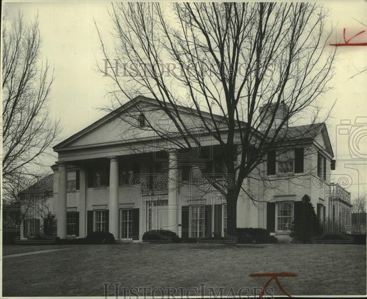 1951, Former Florence Trecker home, Honey Creek Pkwy., Wauwatosa - Historic Images