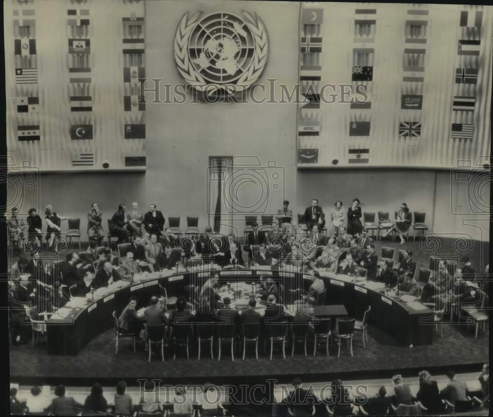 Unsc Conference 1948, United Nations Security Council in Palais de Chaillot, Paris ...