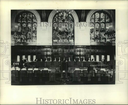 1974, International Court of Justice, Interior, The Hague - mjc36701 - Historic Images