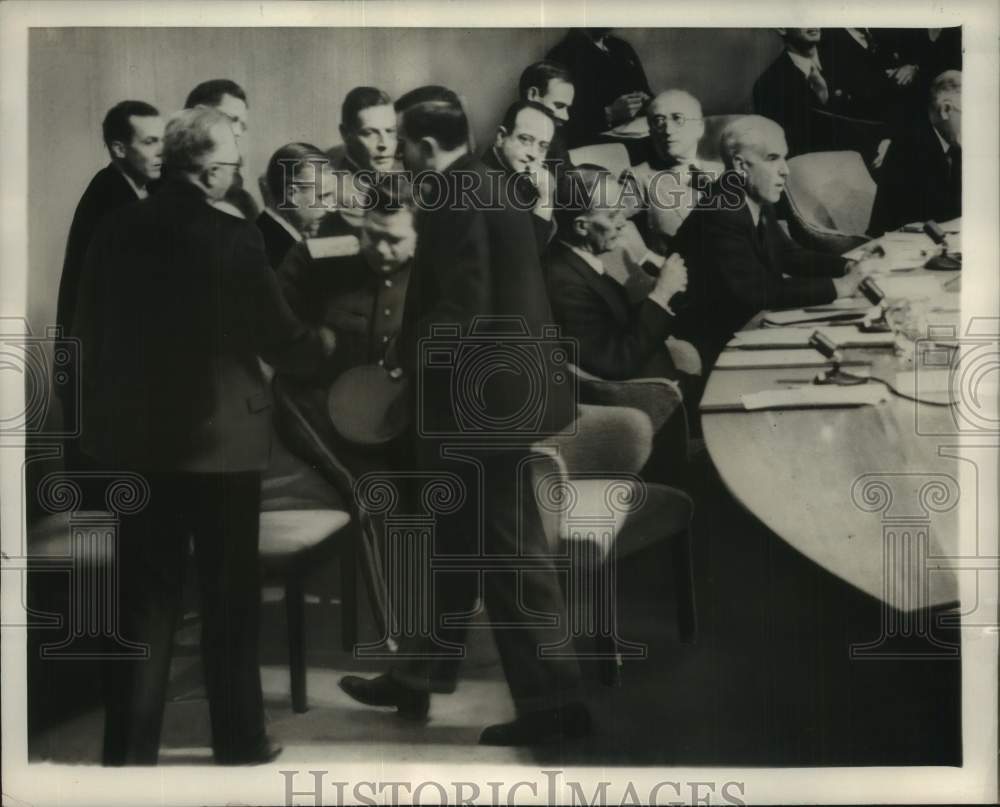 1946, Soviet Delegate Andrei Gromyko Leaves United Nations Meeting - Historic Images