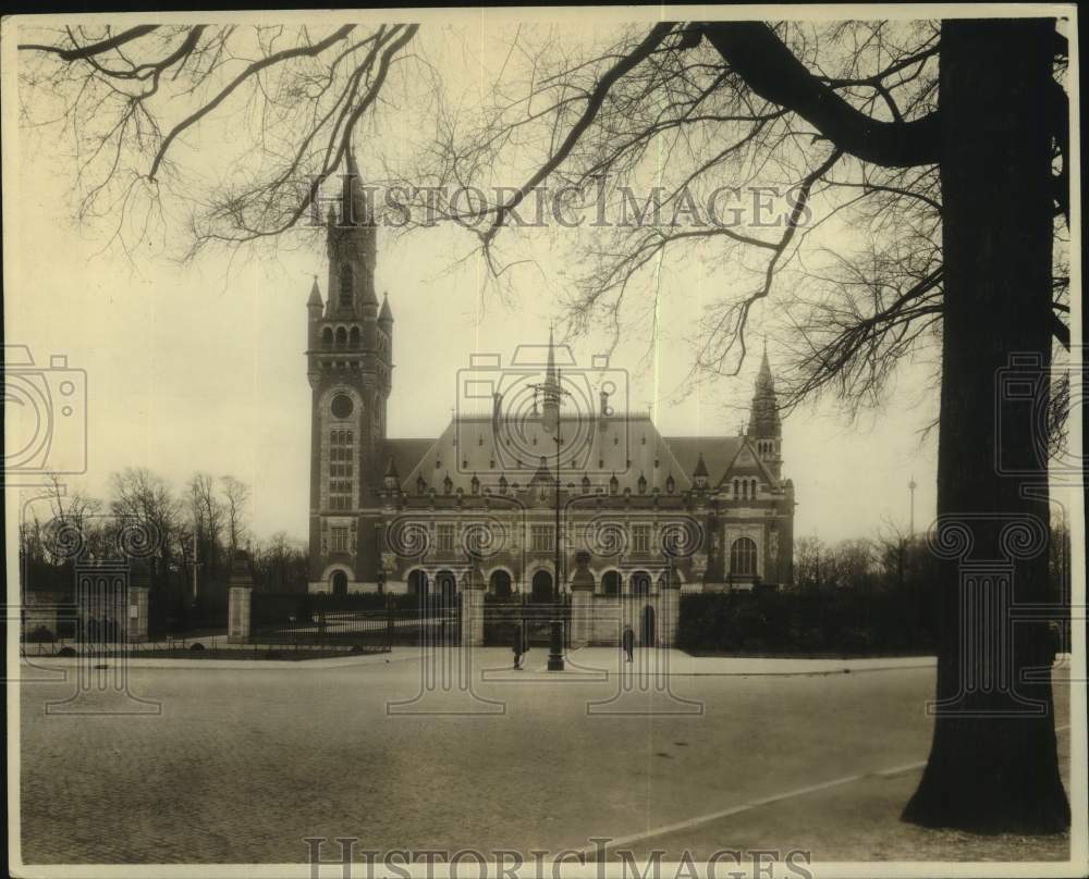 1934, The Peace Palace at The Hague in Holland. - mjc36740 - Historic Images