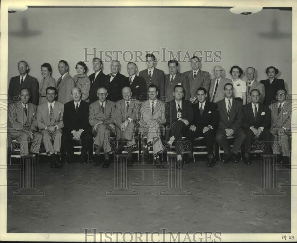 1953 Press Photo Milwaukee Journal local advertising employees - mjc37240- Historic Images