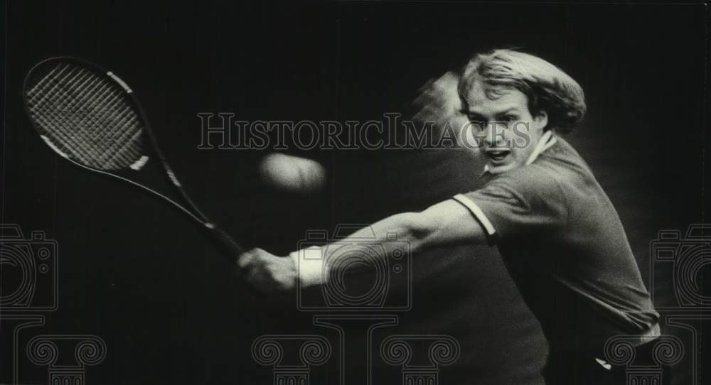 1982 Press Photo Mike Leach of the University of Michigan at Milwaukee Classic - Historic Images