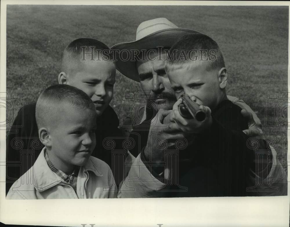 1965 Camping at Dam B Lake State Park - hca26708 - Historic Images