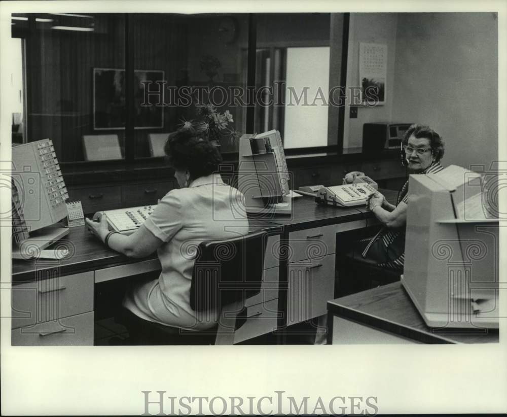 1972 Phone Room at The Milwaukee Journal Office - Historic Images