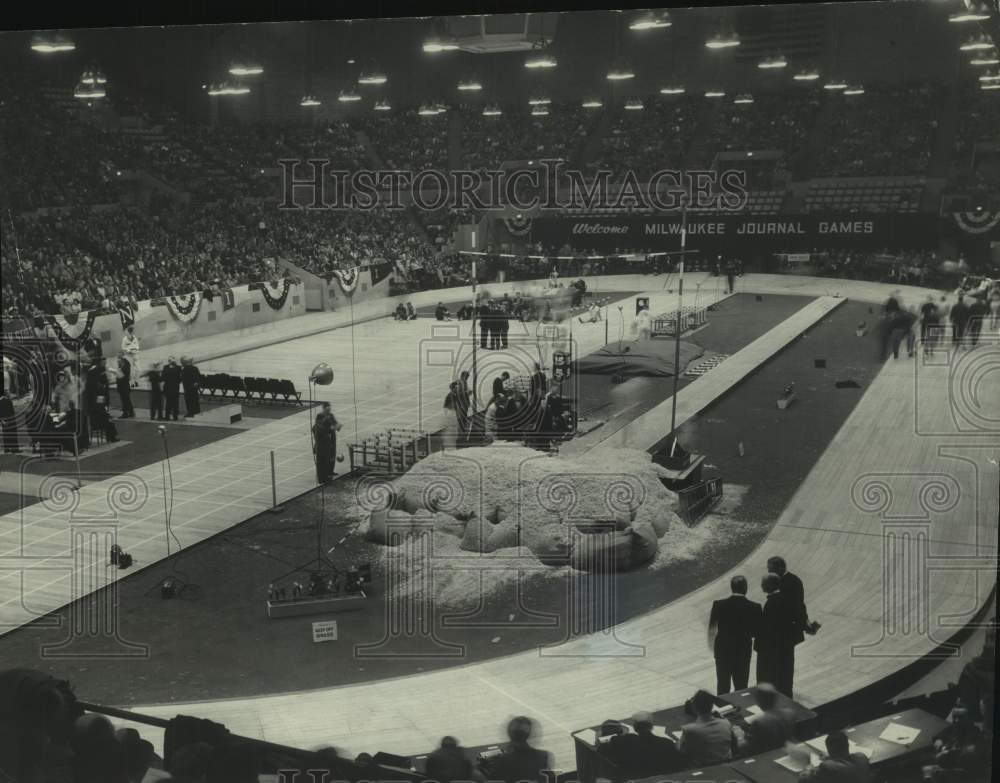 1952 Track Meet Pitt, Milwaukee, Wisconsin-Historic Images