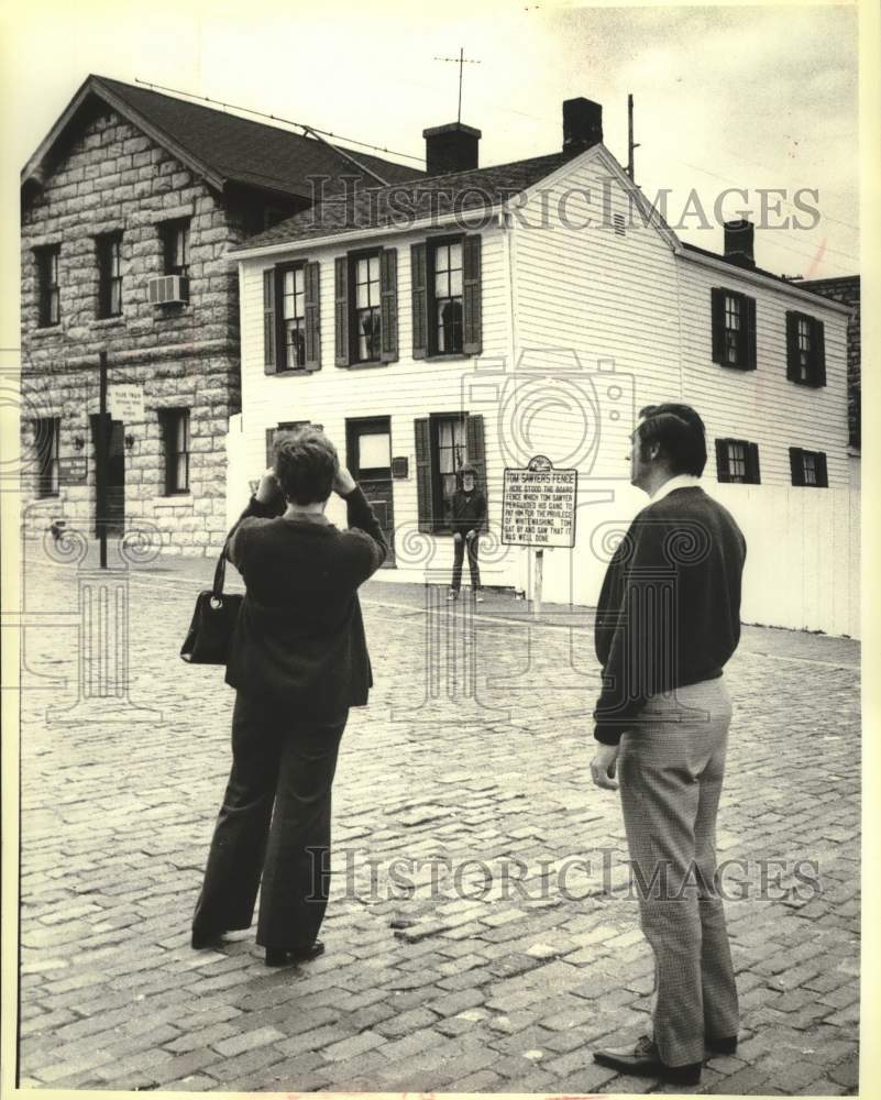 1980 Press Photo Mark Twain&#39;s home, Hannibal&#39;s most photographed landmark - Historic Images