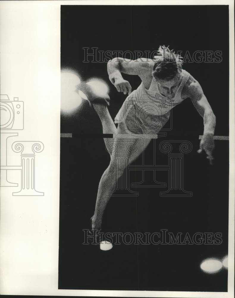 1969 Press Photo Bob Sprung, Pole Vaulter from Tennessee - mjc37704 - Historic Images