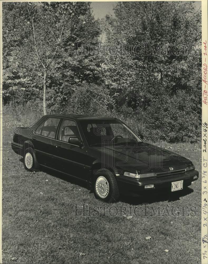 1986 Press Photo Honda Accord - mjc37765 - Historic Images