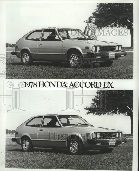 1978 Press Photo Honda Accord LX - mjc37768 - Historic Images