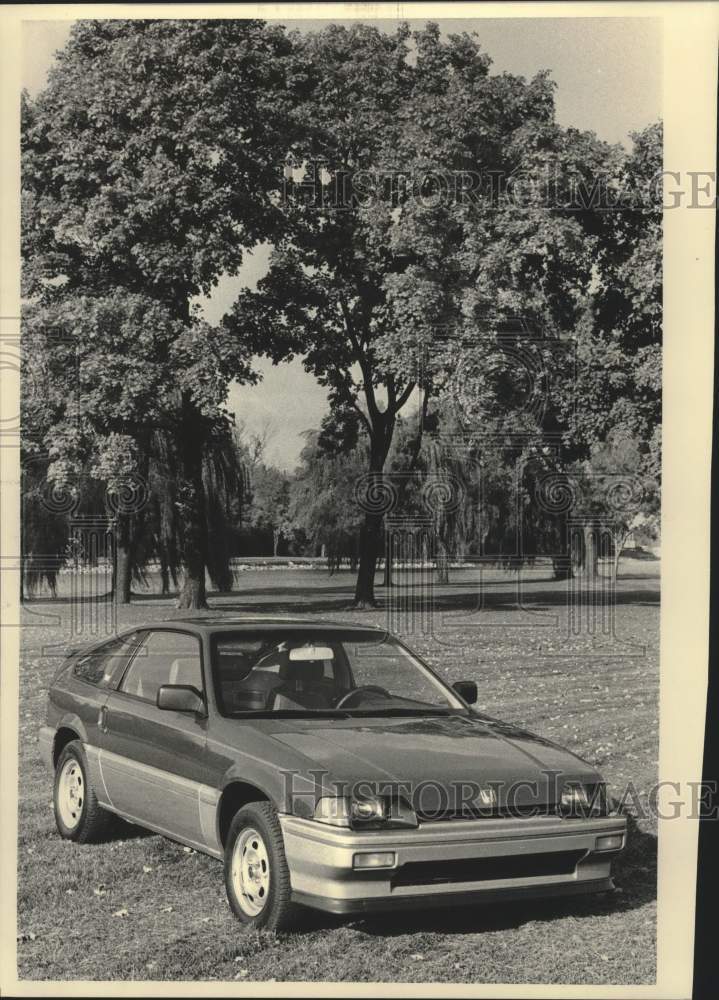 1983 Press Photo The new Honda Civic CRX automobile - mjc37772 - Historic Images