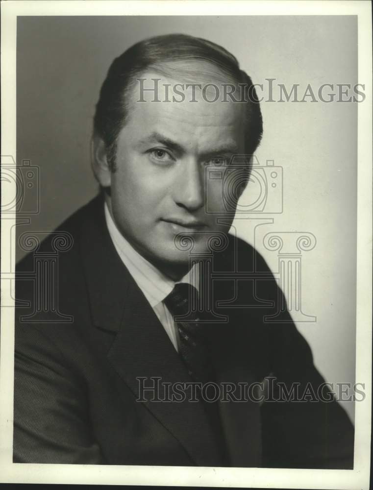 1971 Press Photo Marin Starger, Vice President of ABC television programming - Historic Images