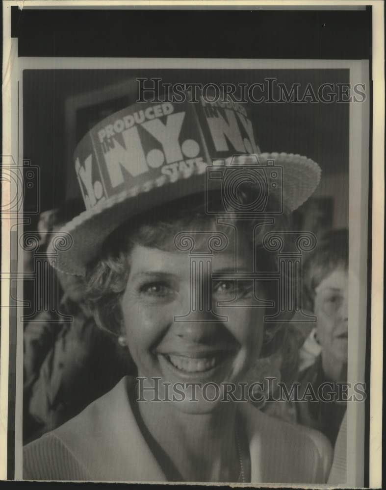 1976 Press Photo Ruth Carter Stapleton, Jimmy Carter&#39;s sister, New York City - Historic Images