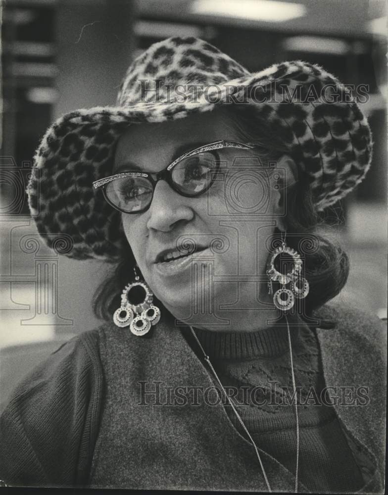 1970, Mrs. Irene Mack, restaurant owner of Brief Encounter restaurant - Historic Images
