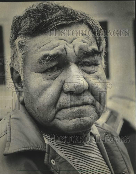 1982 Press Photo Willis Lonetree, of Indian Mission - mjc38041 - Historic Images