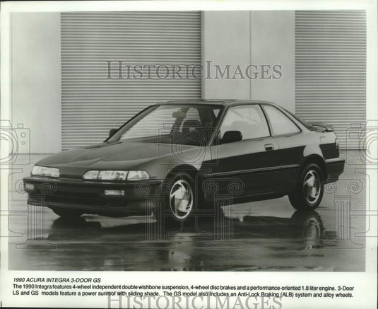 1989 Press Photo Acura Integra Automobiles - mjc38596 - Historic Images