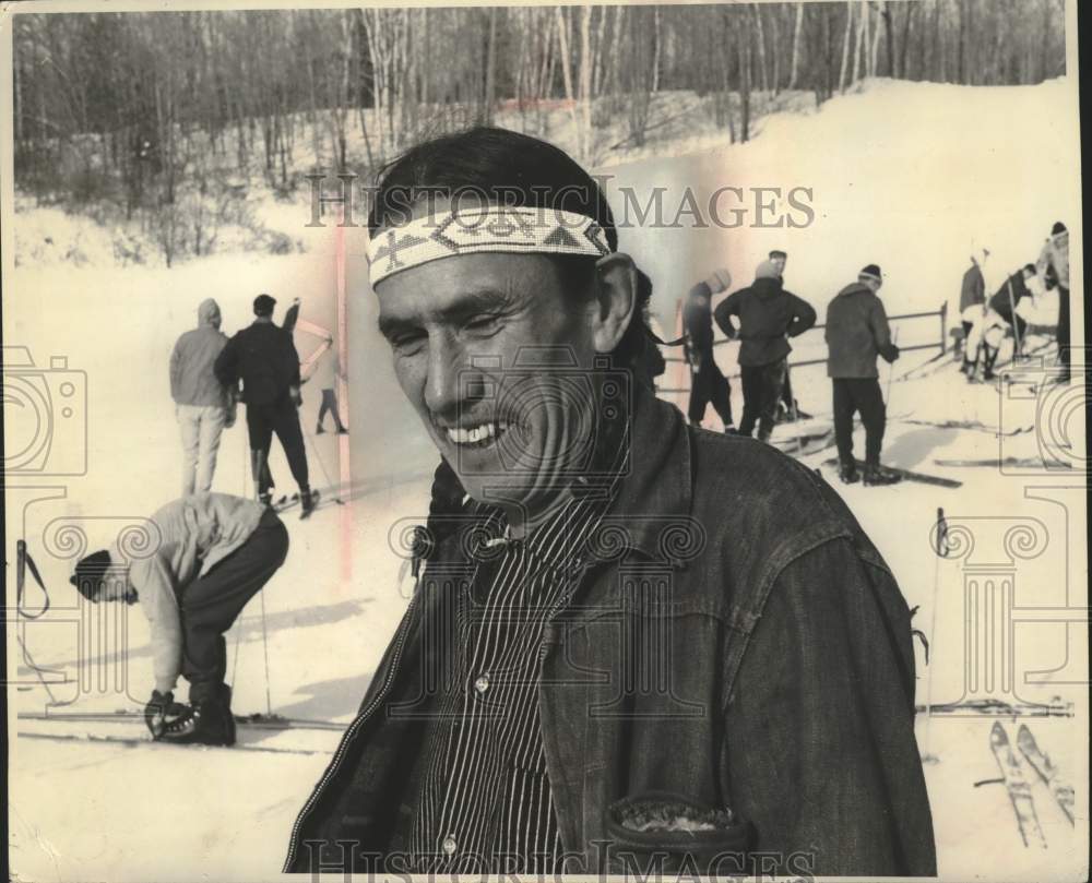 1962, Telemark caretaker Charlie Belille of the Chippewa - mjc38753 - Historic Images