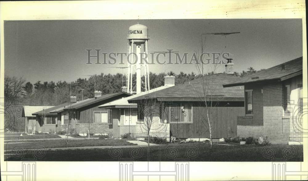 1984 Press Photo New Menominee housing subdivisions - mjc38822 - Historic Images