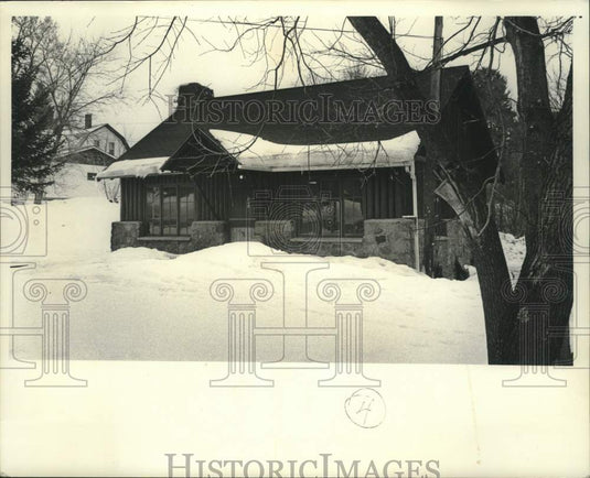 1976 Press Photo Menominee Indian Tribal Court House at Shawano, Wisconsin - Historic Images
