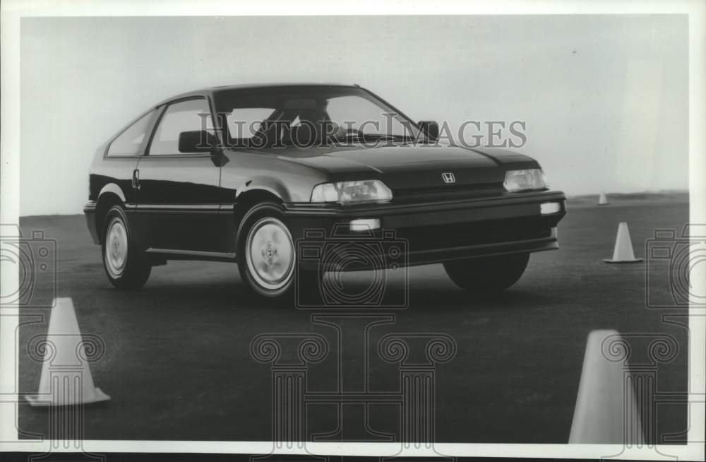 1987 Press Photo Honda CRX Si automobile - mjc38874