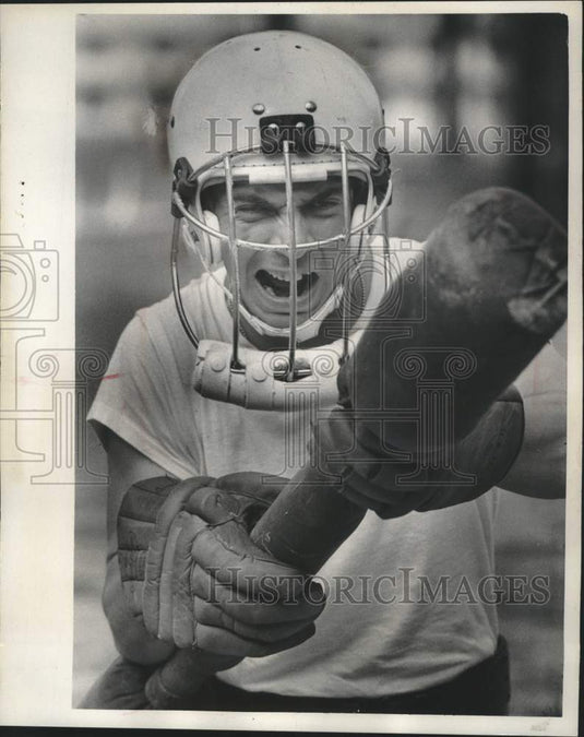1966, United States Army training in bayonet combat - mjc38987 - Historic Images