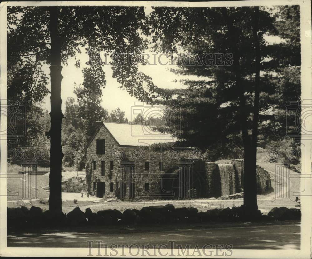 1928 Romantic Old Mill Of Henry Ford In Sudbury, Massachusetts - Historic Images