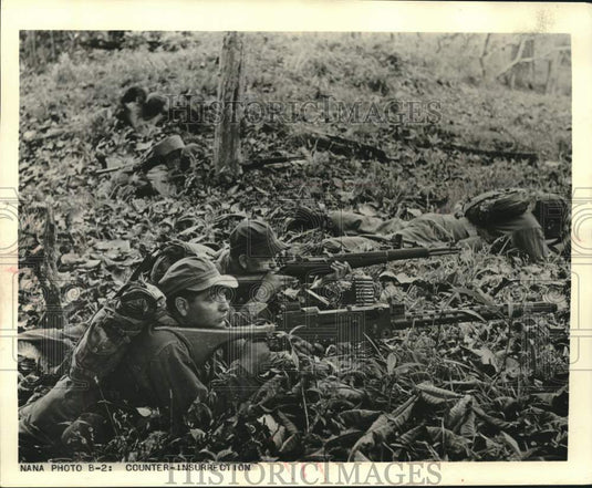 1963, Latin Americans trained by the United States Army, Fort Gulick - Historic Images