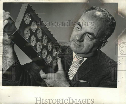 1963, Willard Roloff, Milwaukee Journal Outboard Regatta Race Referee - Historic Images
