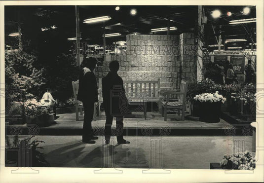1989 Press Photo Home, Landscape & Community Show in Milwaukee, Wisconsin - Historic Images